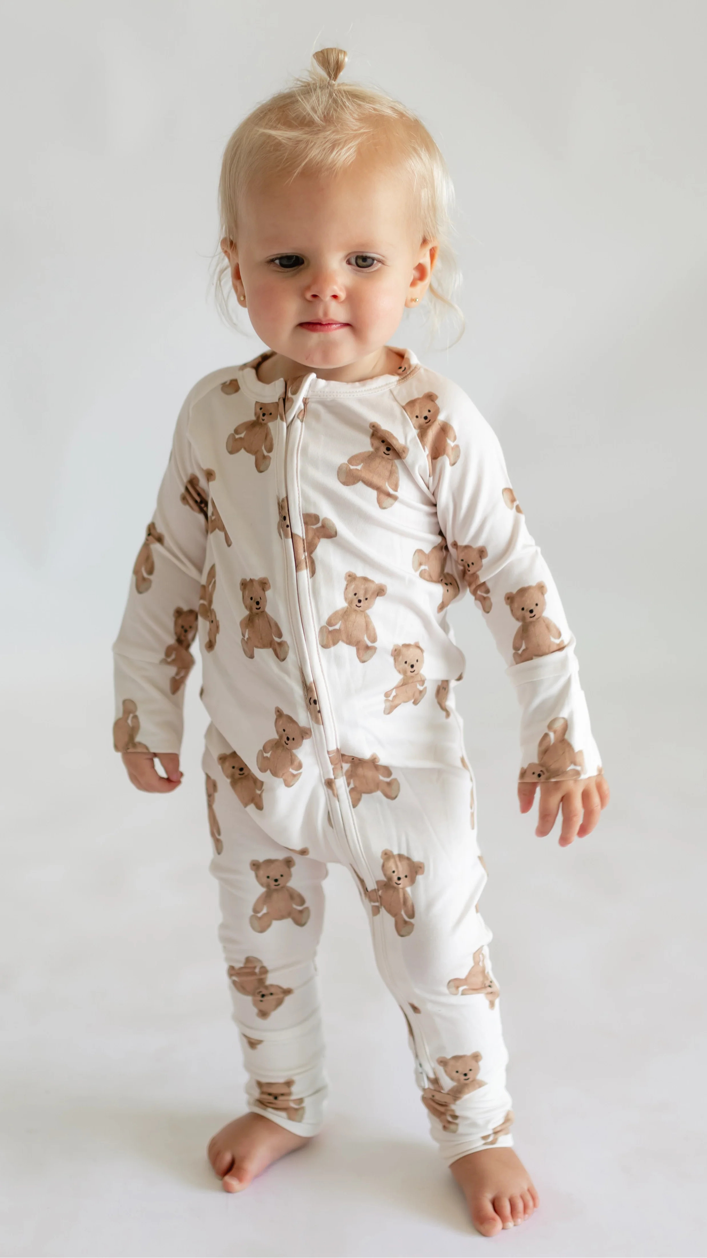 Infant Romper in Bears | Silks Design