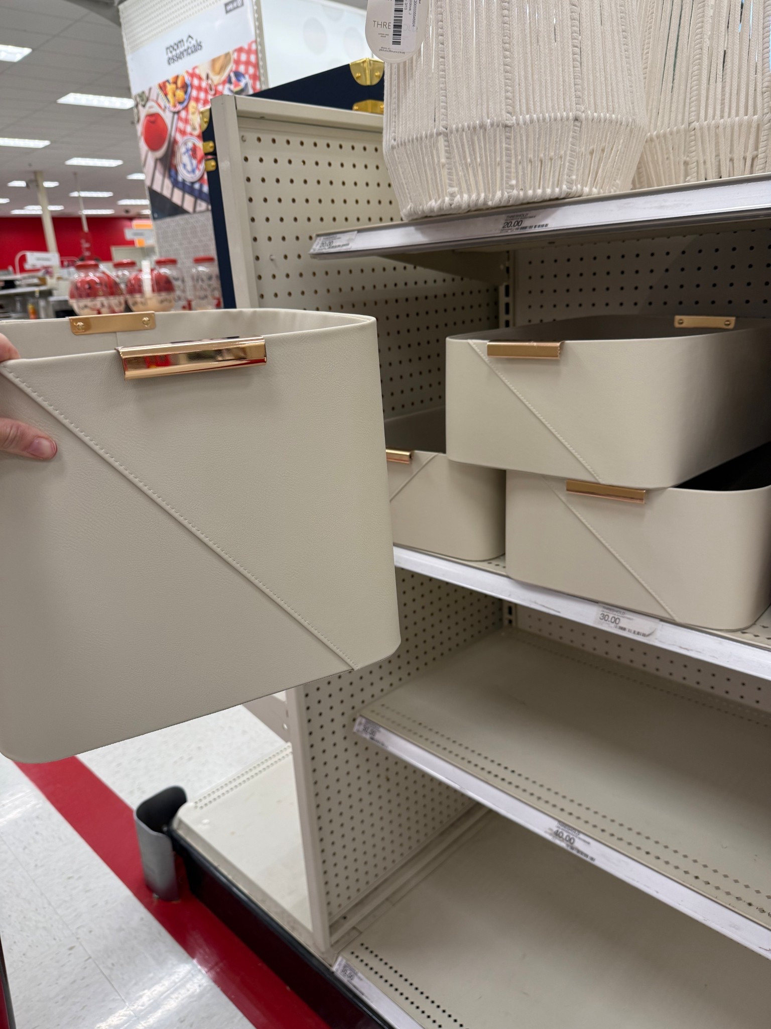 Love these high end look for less bins for extra closet storage! 

#LTKHome