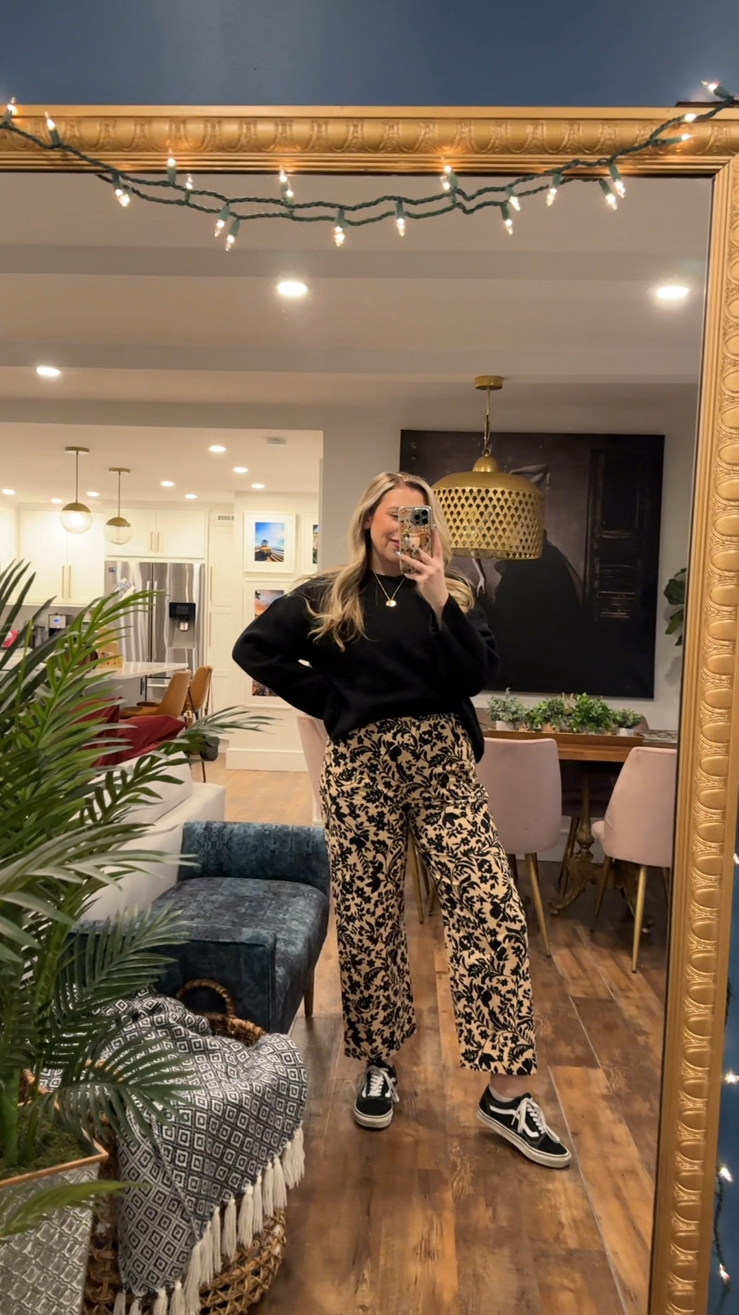 Sezane Martin crop trousers, I’m in a 12 but they are too big on me now, I’ll probably get the waist taken in. Gap sweater wearing a large. 

#LTKFindsUnder50 #LTKMidsize #LTKStyleTip