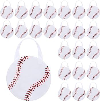 Shihanee Sport Party Favor Bags Ball Themed Party Goody Candy Bags Sport Game Treat Bags Baseball... | Amazon (US)