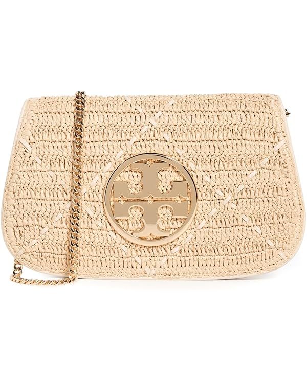 Tory Burch Women's Reva Raffia Clutch | Amazon (US)