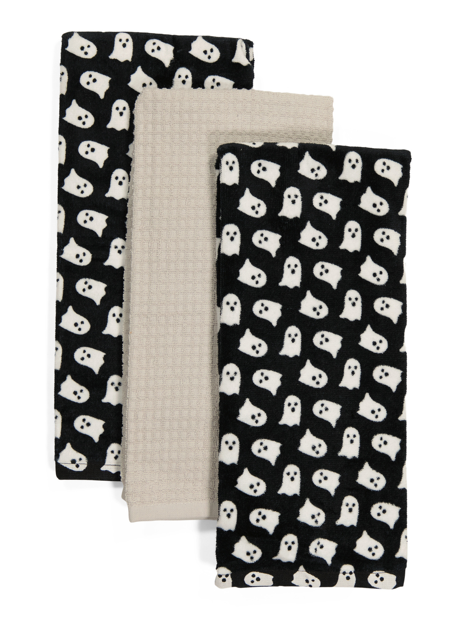 3pk Allover Ghost Kitchen Towels | Halloween | Marshalls | Marshalls
