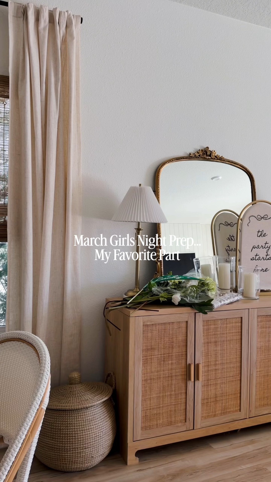 March party prep has begun, putting together all the pretty things 🍀🤎 it’s going to be such a fun girls night. Here are some of my hosting favorites 🥂