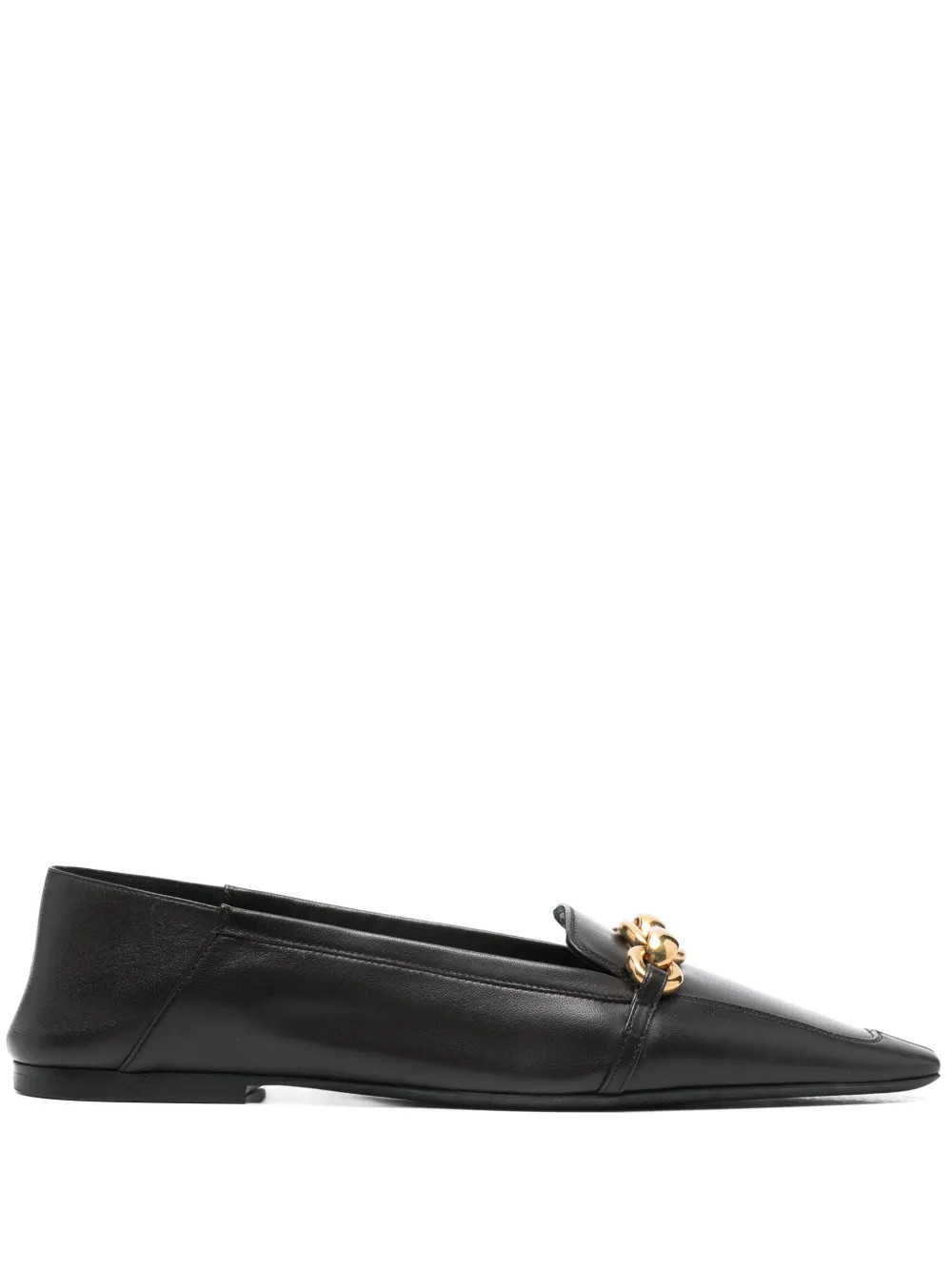 Saint Laurent chain-link Loafers | Brown | FARFETCH UK | Farfetch Global
