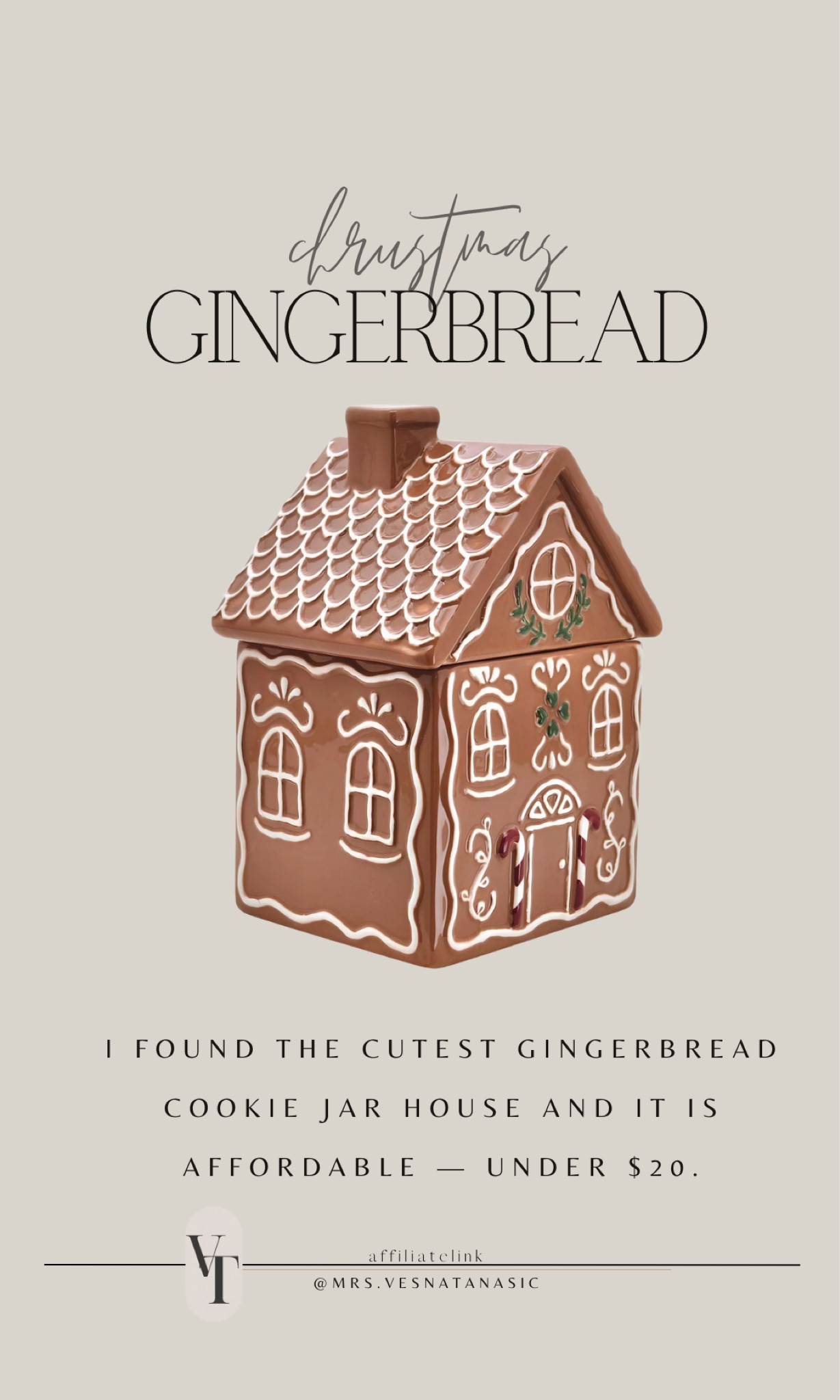 I found the cutest gingerbread cookie jar house and it is on sale — under $20! I immediately ordered! 

#LTKHoliday #LTKCyberWeek #LTKHome