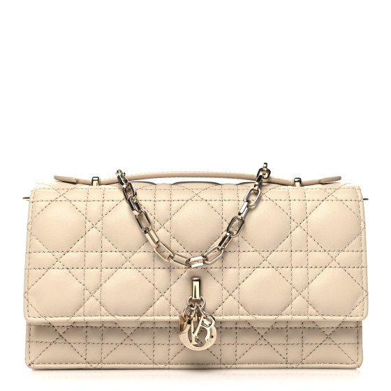 Lambskin Miss Dior Mini Bag Sand | FASHIONPHILE (US)