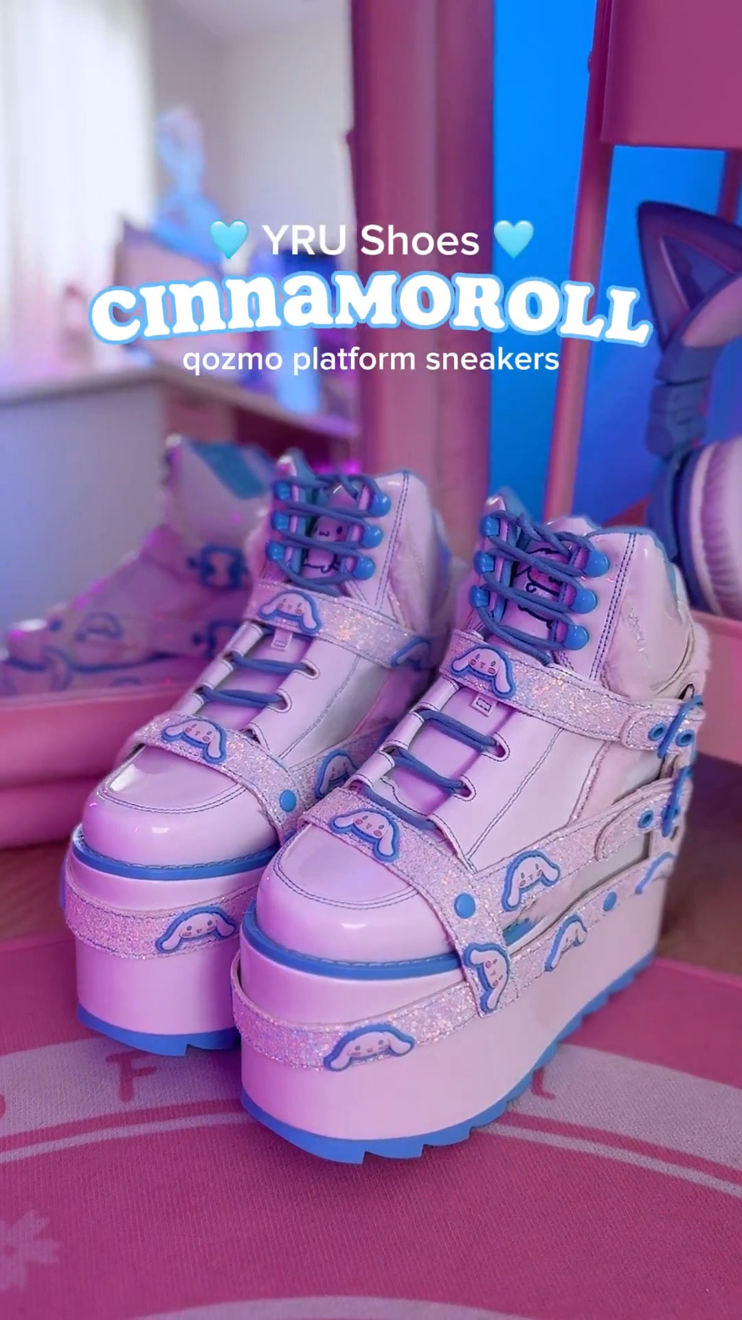 In love with my Cinnamoroll platform sneakers! 🩵✨☁️

Linked everything I’m wearing along with accessories below + plus alternatives so you can shop this look too!

💕🌸💕🌸💕🌸💕

Cinnamoroll outfit, Sanrio, cute outfit ideas, kawaii fashion, alt fashion, alternative fashion, Hot Topic, platform shoes, YRU Shoes, platform sneakers, YRU Qozmo, spring fashion, spring, spring looks, pastel fashion, pastel blue, Los Angeles

#LTKSaleAlert #LTKFindsUnder50 #LTKPetite