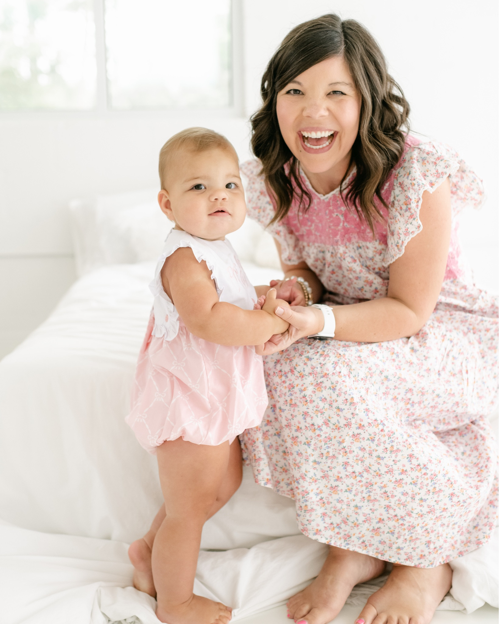 As long as I’m living my baby you’ll be 🎀

Y’all 19 months is SO much fun (the talking/babbling, the love, the interactions & learning!) but also exhausting & challenging (the tantrums, the frustration!) - and I wouldn’t change a thing! Every day I wake up and go to sleep so thankful to be Eliza’s mama 💗

What was your favorite baby age?!

My dress is on sale for 50% off + I’m linking other pieces in the collection that are also on sale! 
.
.
.


#LTKunder100 #LTKfamily #LTKsalealert