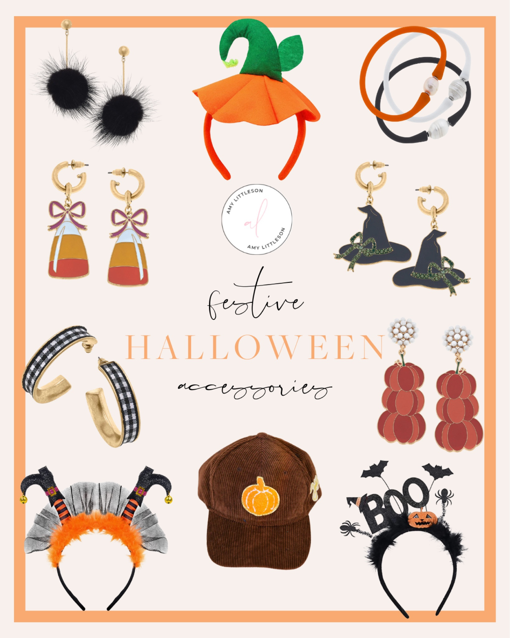 My favorite festive accessories for #Halloween 🧡

#LTKunder50 #LTKHalloween #LTKSeasonal