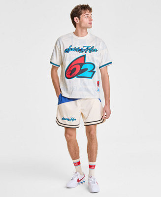 Men's Spider-Man Short Sleeve Jersey, Spider-Man Basketball Shorts & Spider-Man Knit Socks, Macy'... | Macy's