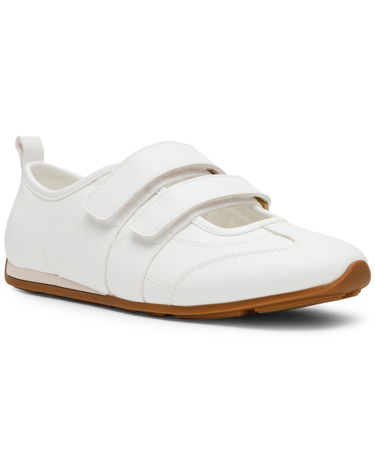 Dv Dolce Vita Women's Fabion Round Toe Ballet Sneakers - White | Macy's