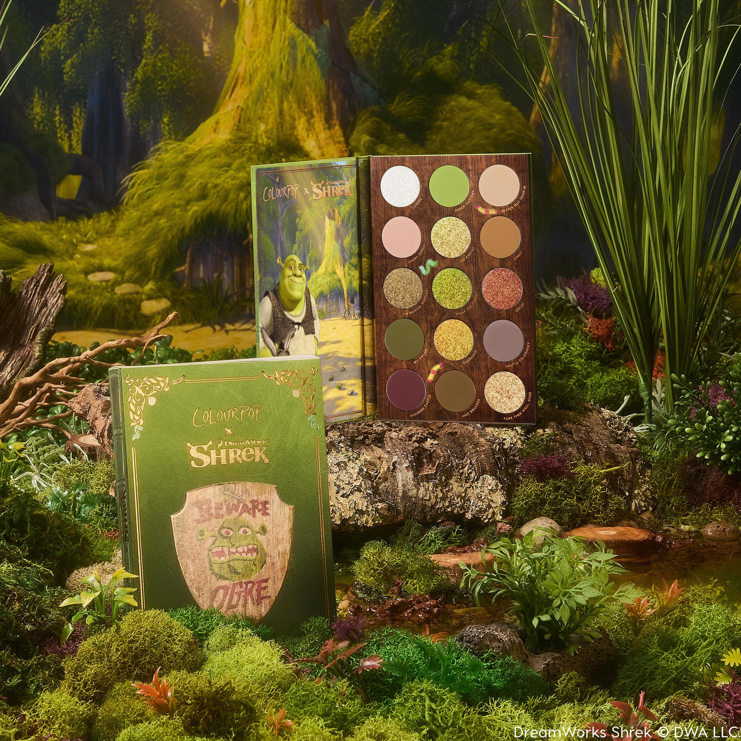 Shop Beware Ogre - Shadow Palette | ColourPop® x Shrek | Colourpop