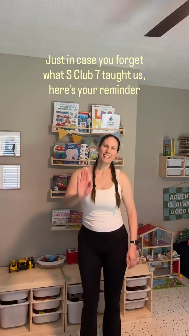 I needed this 💕

And relearning this dance healed something deep in my millennial mama soul 

If you are having one of those days or feel like quitting, this is your sign that you can do it🫶

Want to make your homeschool days feel easier? 

✨FOLLOW me, then COMMENT “NEED” for my list of homeschool supply favs that I hope help things run a little more smoothly. 

You’re doing great mama, sooo… don’t stop never give up 😜