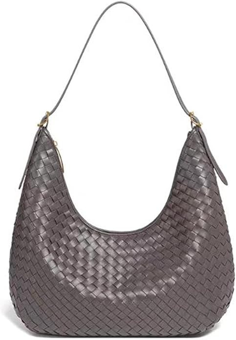 Shoulder Handbags Shoulder Bag for Women Totes Woven Vegan Leather Bag Hand Bag Working Lightweig... | Amazon (US)