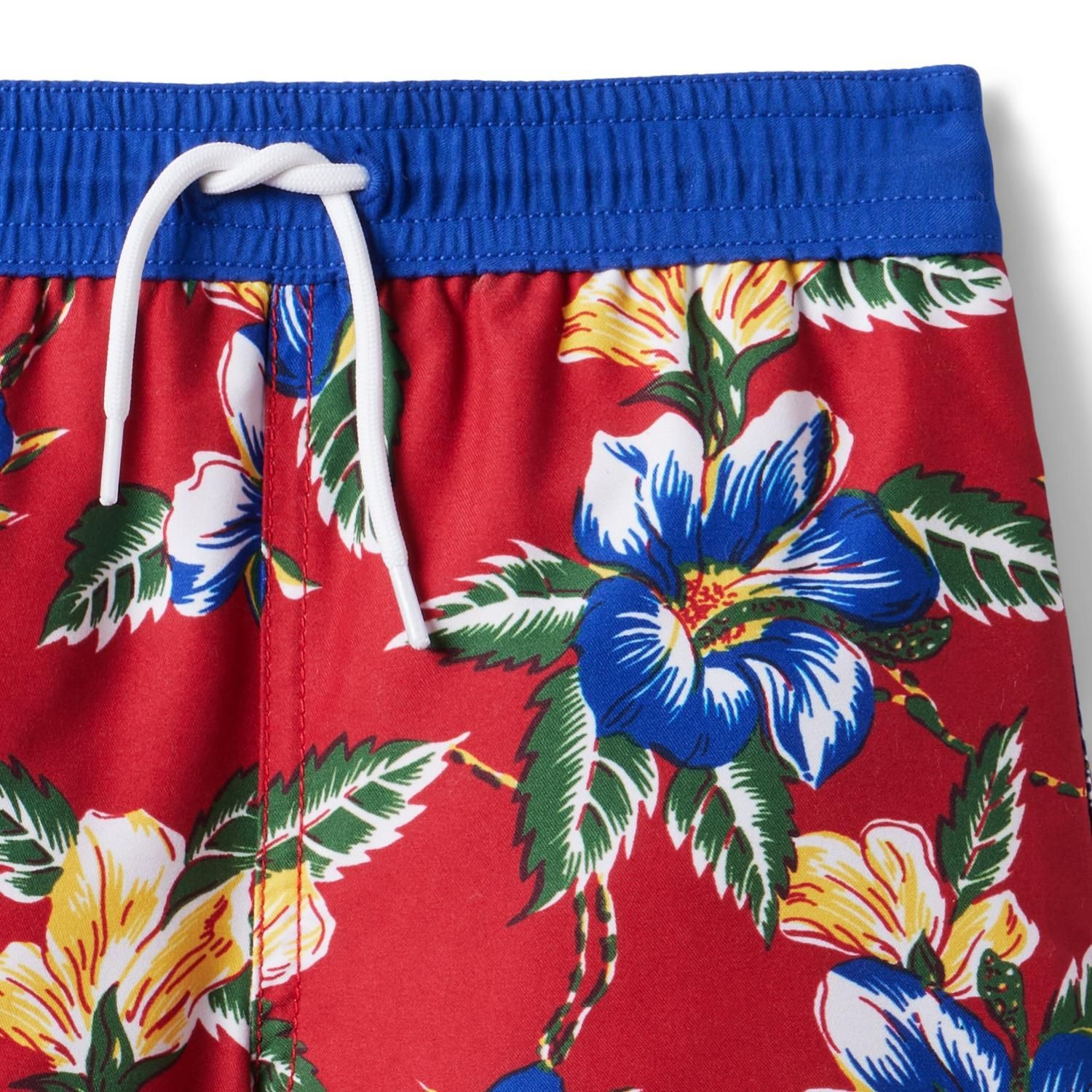 Recycled Hibiscus Swim Trunk | Janie and Jack