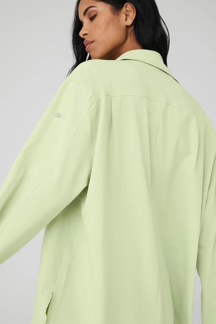 Dreamscape Button Down Long Sleeve | Alo Yoga (US)
