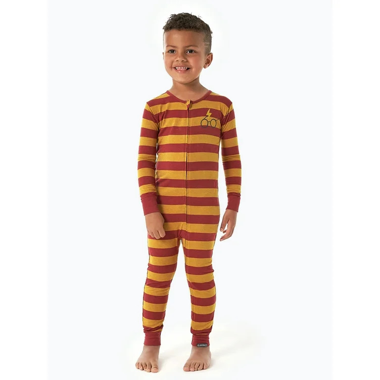 Modern Moments x Harry Potter Toddler Neutral One-Piece Pajama, Sizes 12M-5T | Walmart (US)