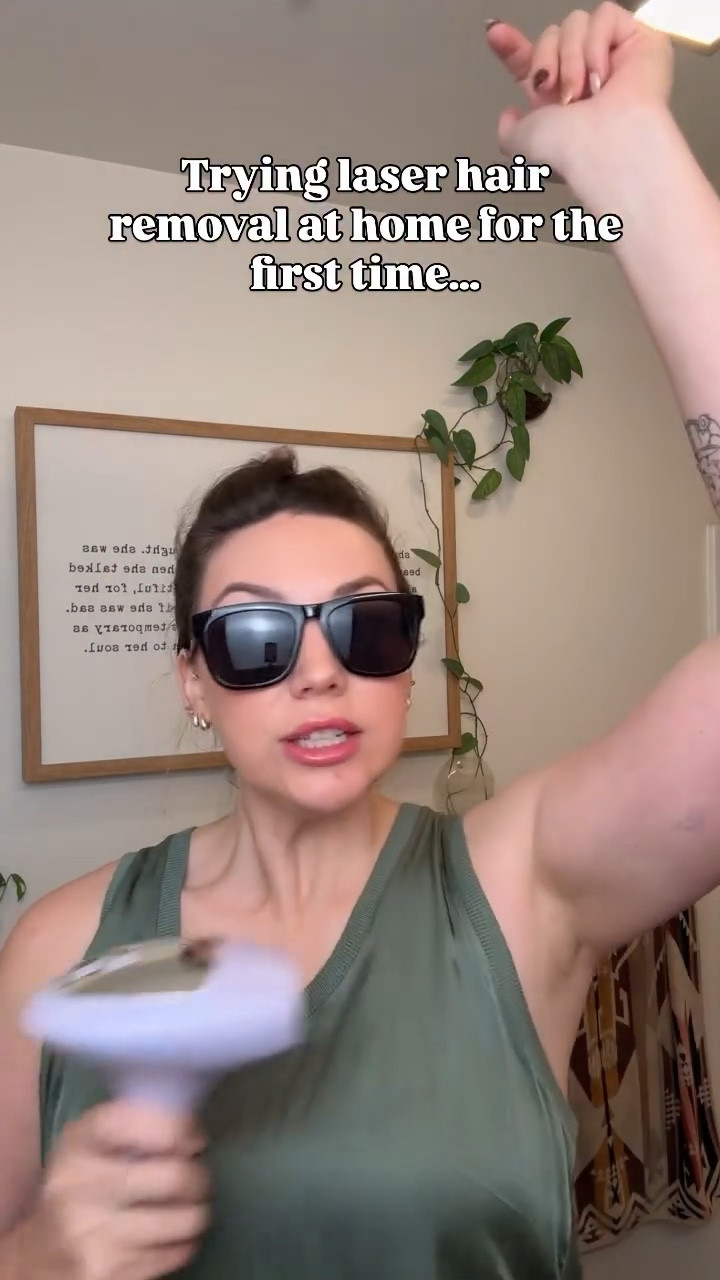 laser hair removal at home for the first time! Welcome to my inner thoughts! 

 #michaeltodd #michaeltoddbeauty #michaeltoddbeautypartner