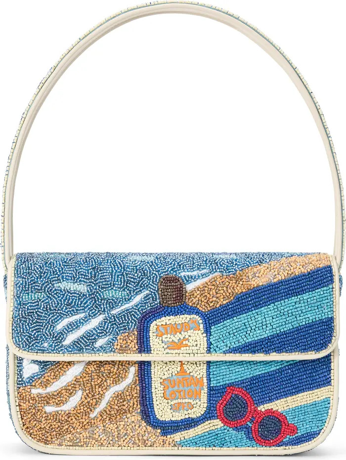 STAUD Tommy Beaded Shoulder Bag | Nordstrom | Nordstrom