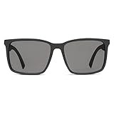 VonZipper Lesmore Non-Polarized Sunglasses for Men and Women Black Satin with Square Lesmore Grey Im | Amazon (US)