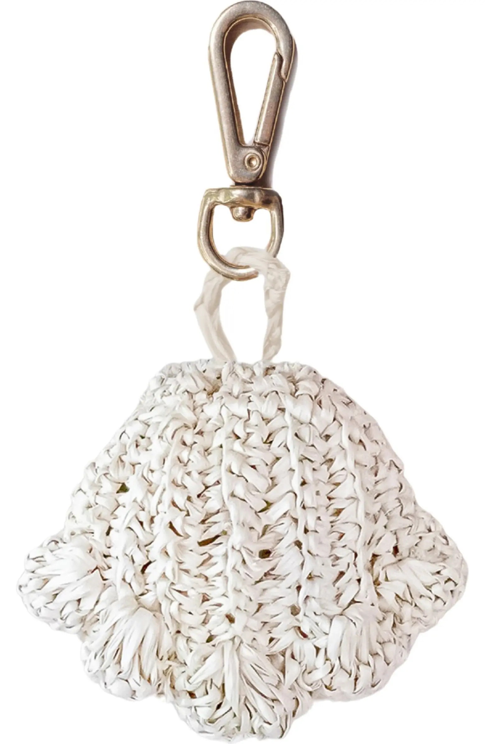 Seashell Raffia Bag Charm | Nordstrom