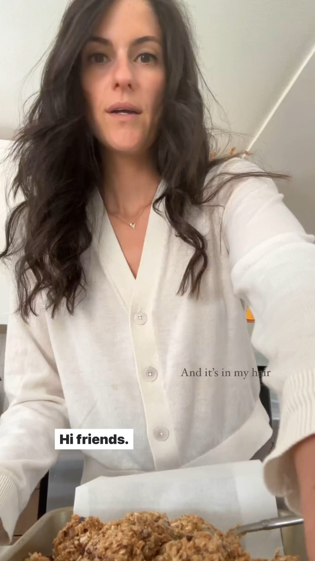 I love this lightweight v neck button up cardigan—it goes with everything. I have it in black, too! Very comfy and not a thick material, which I like!