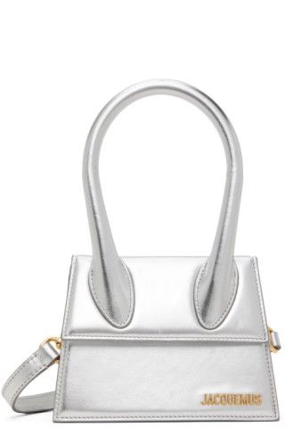 Silver Guirlande 'Le Chiquito Moyen' Bag | SSENSE