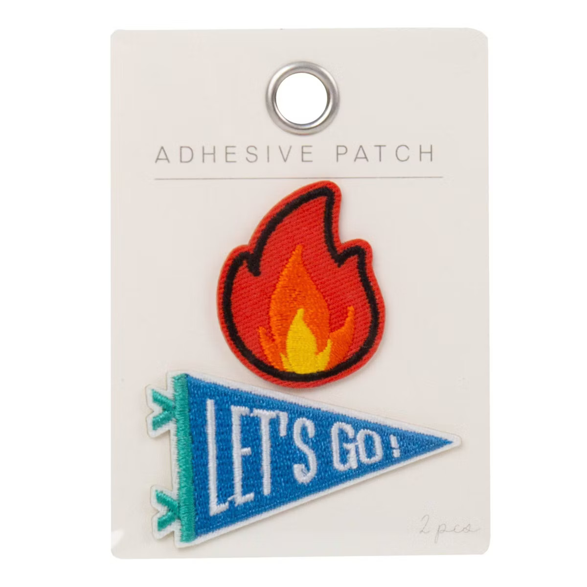 Horizon Group Let’s Go and Flame Adhesive Patch Set 2pc | Target