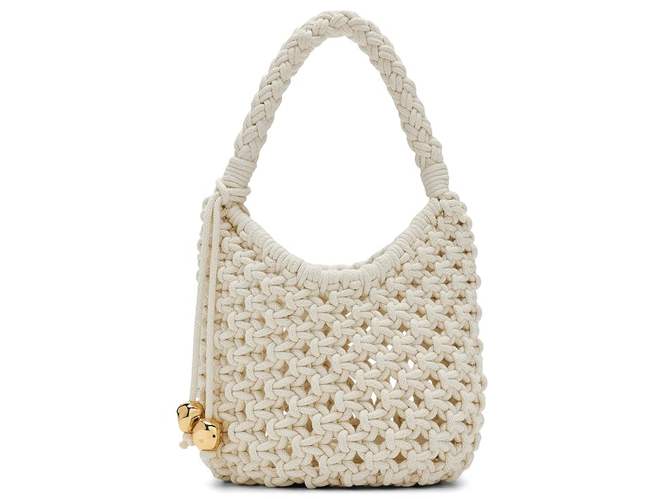 Madewell Small Rope Pouchette Women's Handbags Antique Cream, Cotton | Zappos