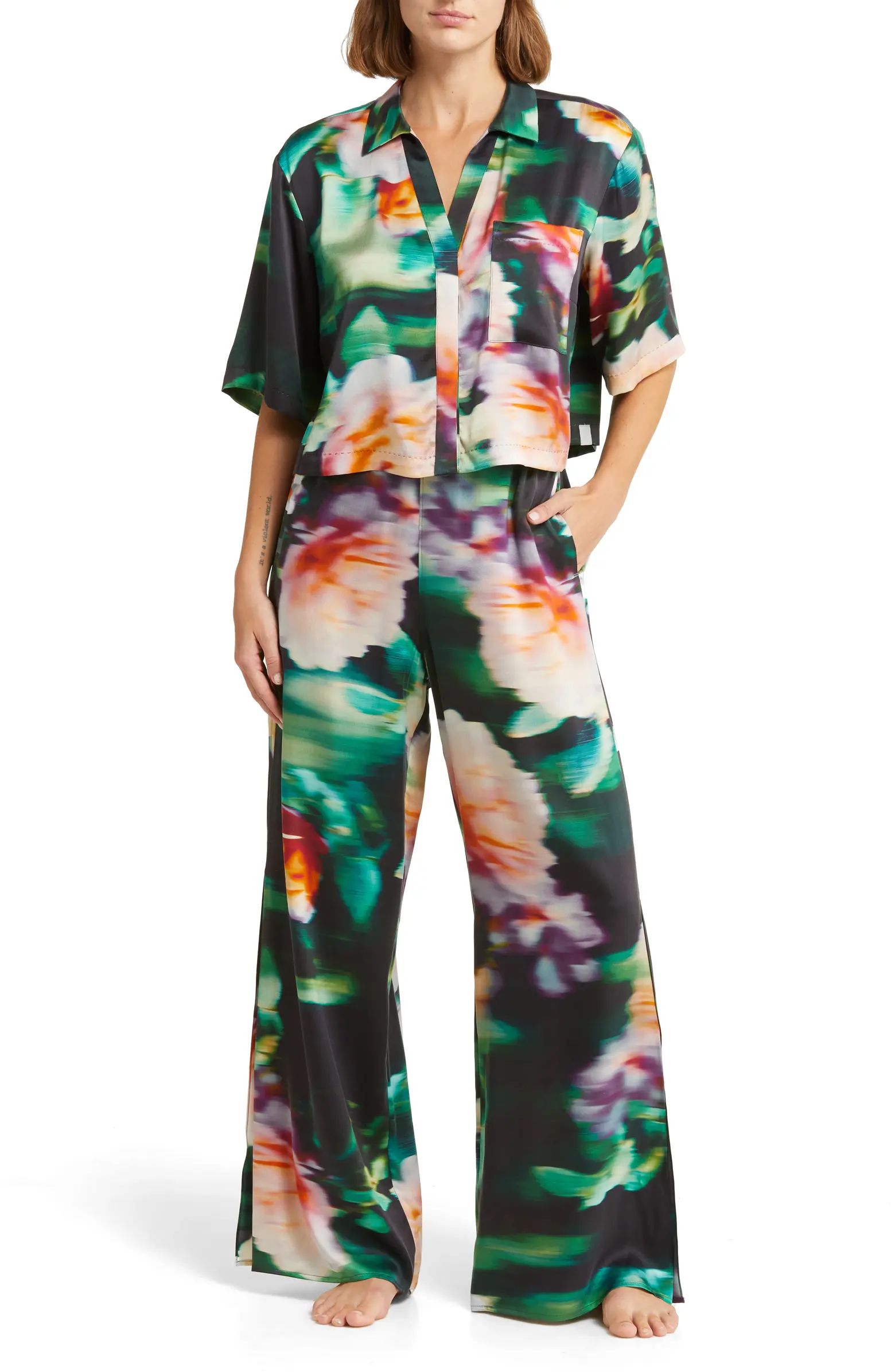 Lunya High Waist Washable Silk Pajamas | Nordstrom | Nordstrom
