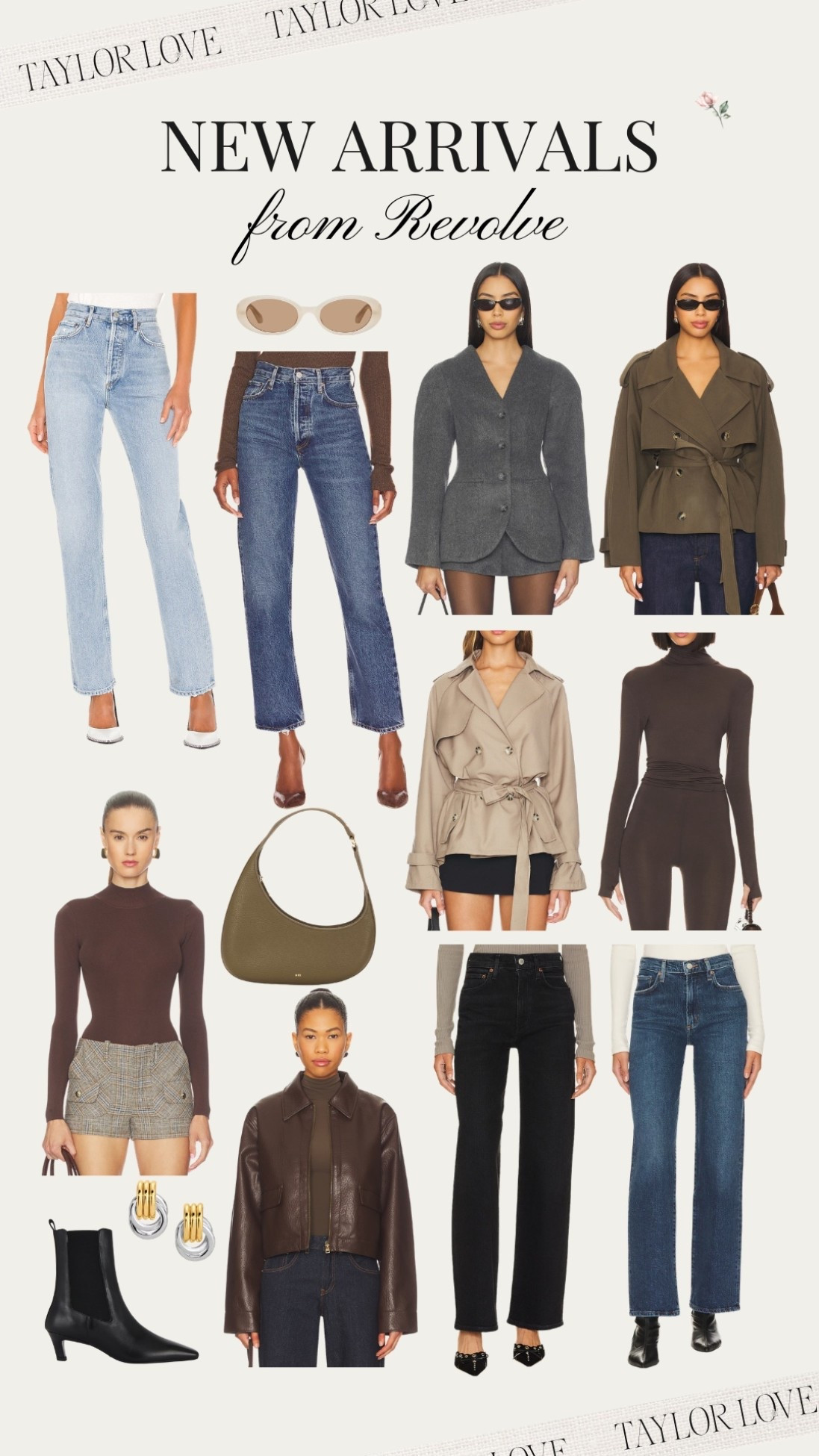 Revolve new arrivals to wear now and into spring 🤍🫶🏻

#LTKSeasonal #LTKstyletip #LTKitbag