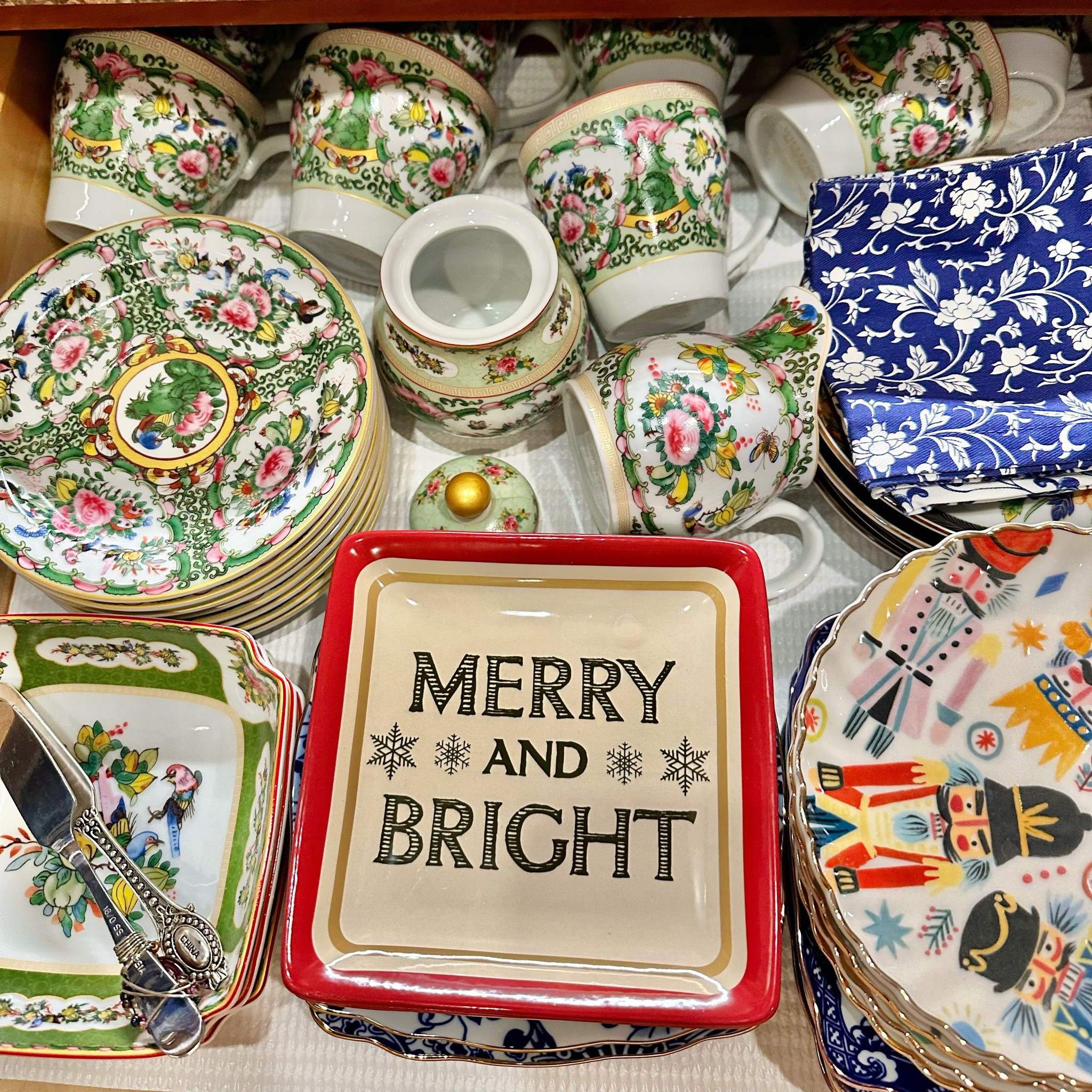 happy hosting drawer with lots of Famille Rose favorites from William Sonoma

#LTKfindsunder100 #LTKHoliday #LTKparties