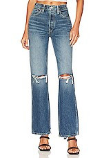 RE/DONE Originals 90's High Rise Loose in Destroyed Mar from Revolve.com | Revolve Clothing (Global)
