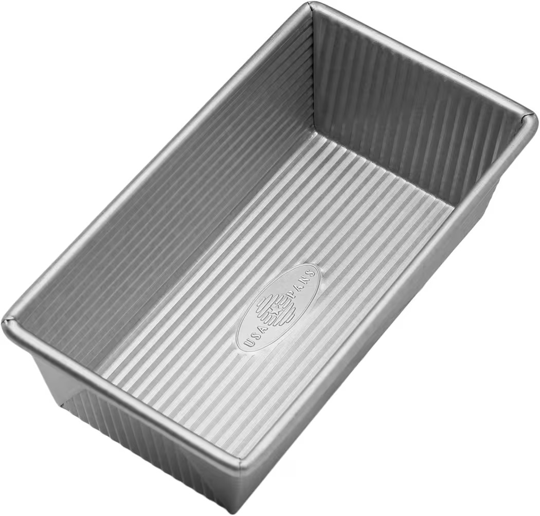 USA Pan Nonstick Standard Bread Loaf Pan, 1 Pound, Aluminized Steel | Amazon (US)