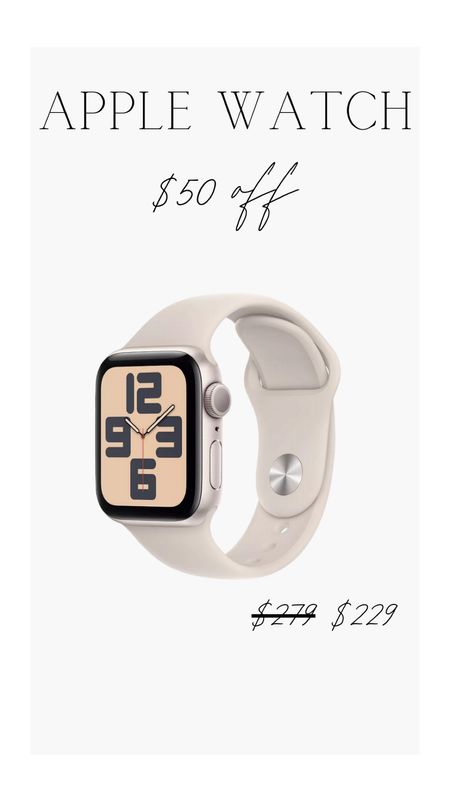 $50 off Apple Watch! Now is the time to shop, it’s Target Circle Week!

#LTKActive #LTKxTarget #LTKsalealert