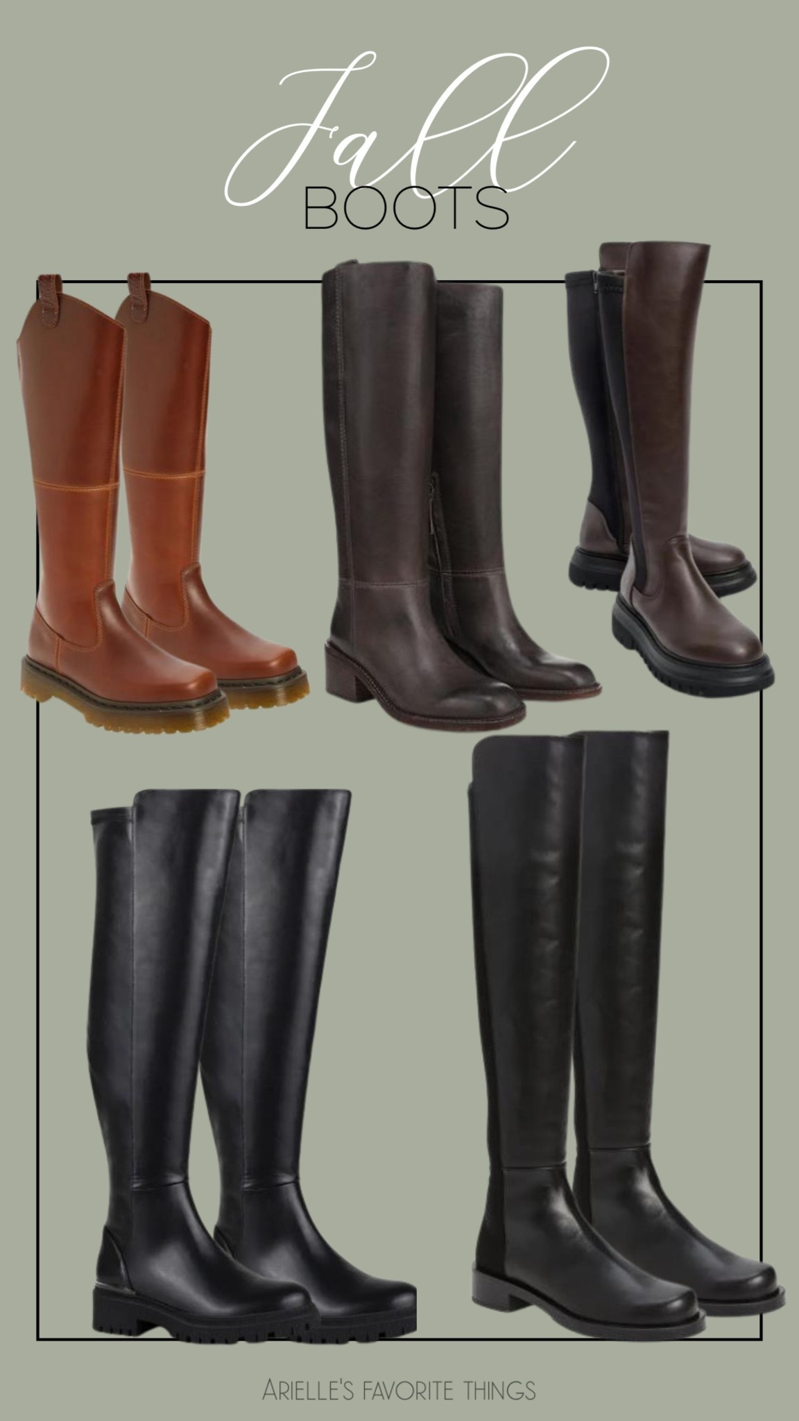 🍂 Fall Boot Edit 🍂
The perfect lineup of timeless + chic boots for the season — from classic riding styles to sleek over-the-knee pairs. These are my go-to favorites for cozy sweaters, denim, and fall dresses. 🍁

#LTKStyleTip #LTKShoeCrush #LTKSeasonal