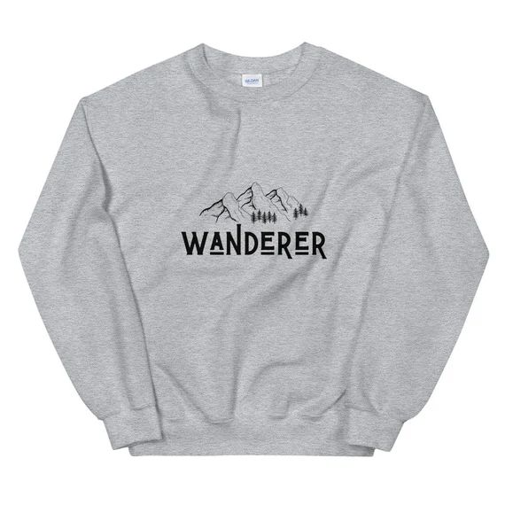 Wanderer Unisex Sweatshirt | Etsy (US)