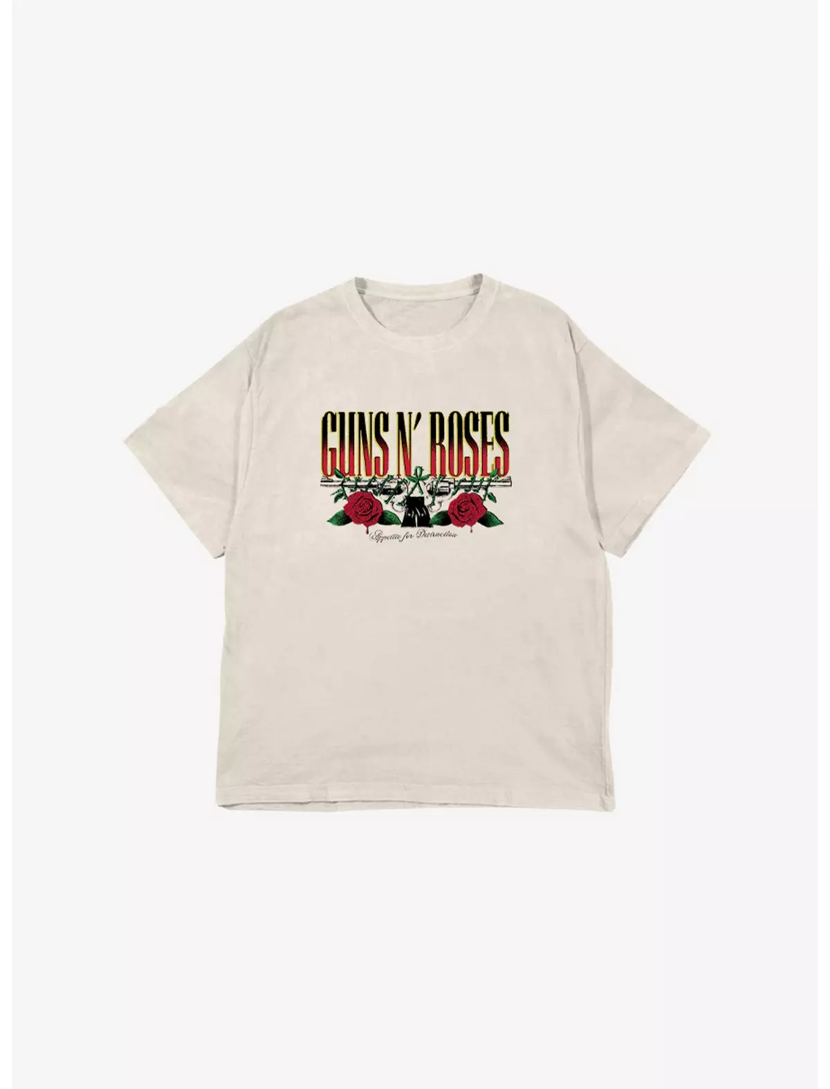 Guns N' Roses Logo Boyfriend Fit Girls T-Shirt | Hot Topic
