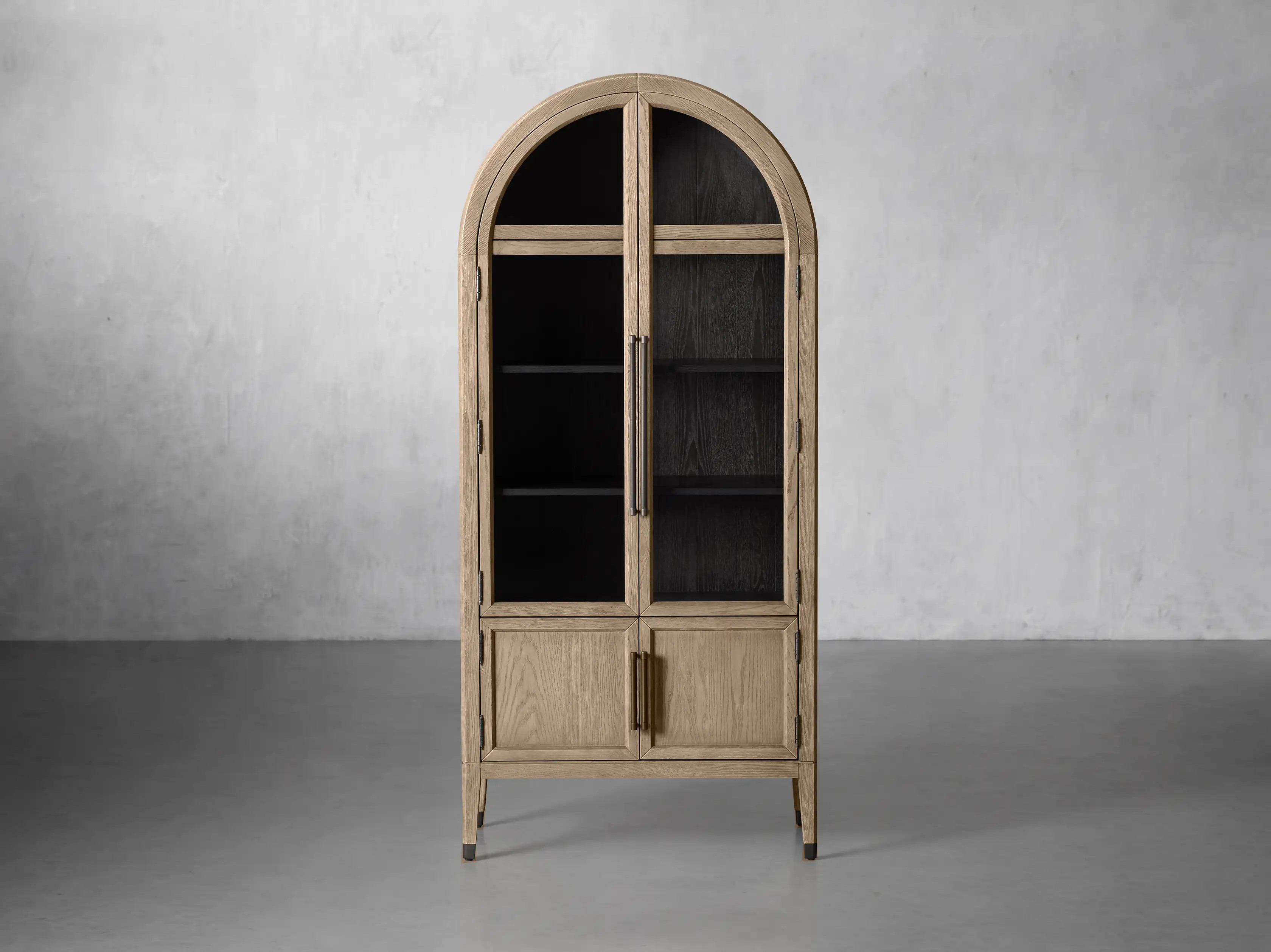 Hattie Glass Cabinet | Arhaus