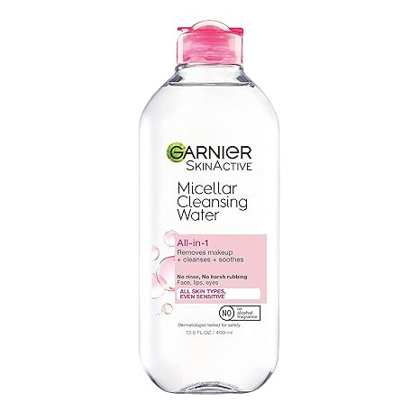 Garnier SkinActive Micellar Water for All Skin Types, Facial Cleanser & Makeup Remover, 13.5 fl. ... | Amazon (US)