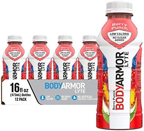 BODYARMOR LYTE Sports Drink Low-Calorie Sports Beverage, Berry Punch, Natural Flavors With Vitami... | Amazon (US)