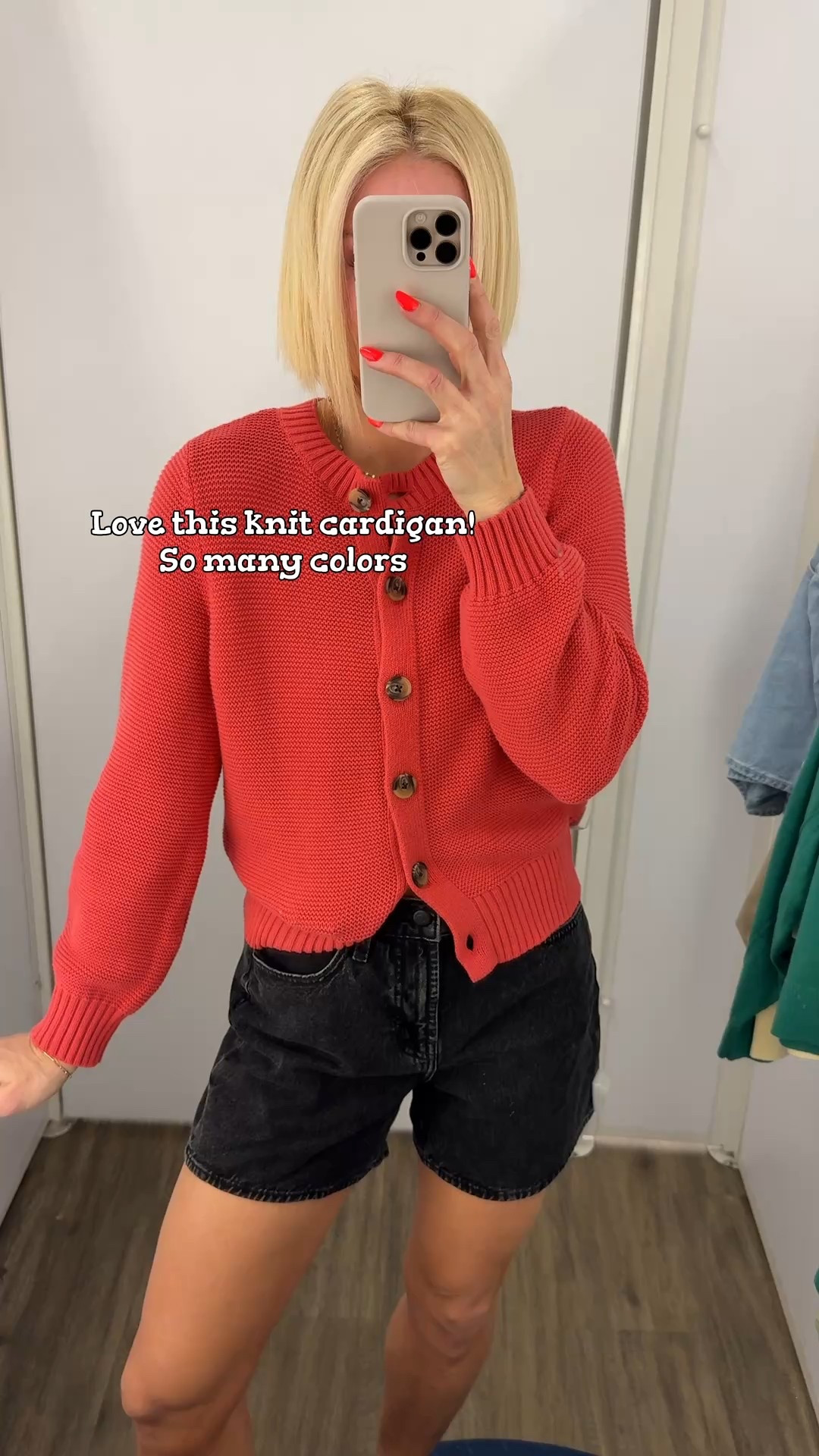 Love this knit cardigan for spring! So many pretty colors. The buttons are the best detail. 12/10 for these shorts! They remind me of my Agolde pair. Both fit tts


#LTKOver40 #LTKmomlife #LTKSaleAlert