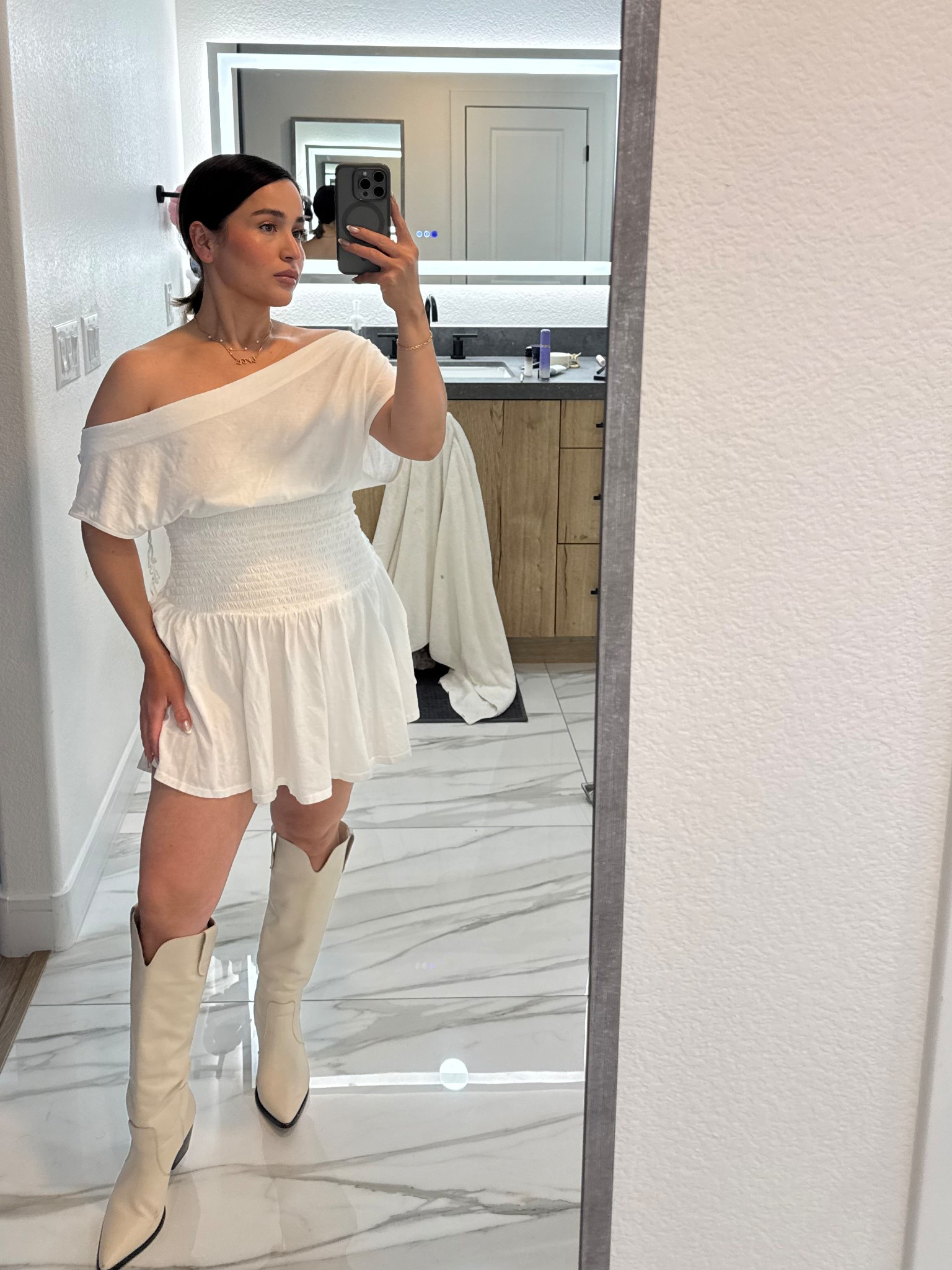 Little white dress ✨

#LTKFindsUnder100 #LTKStyleTip #LTKPetite