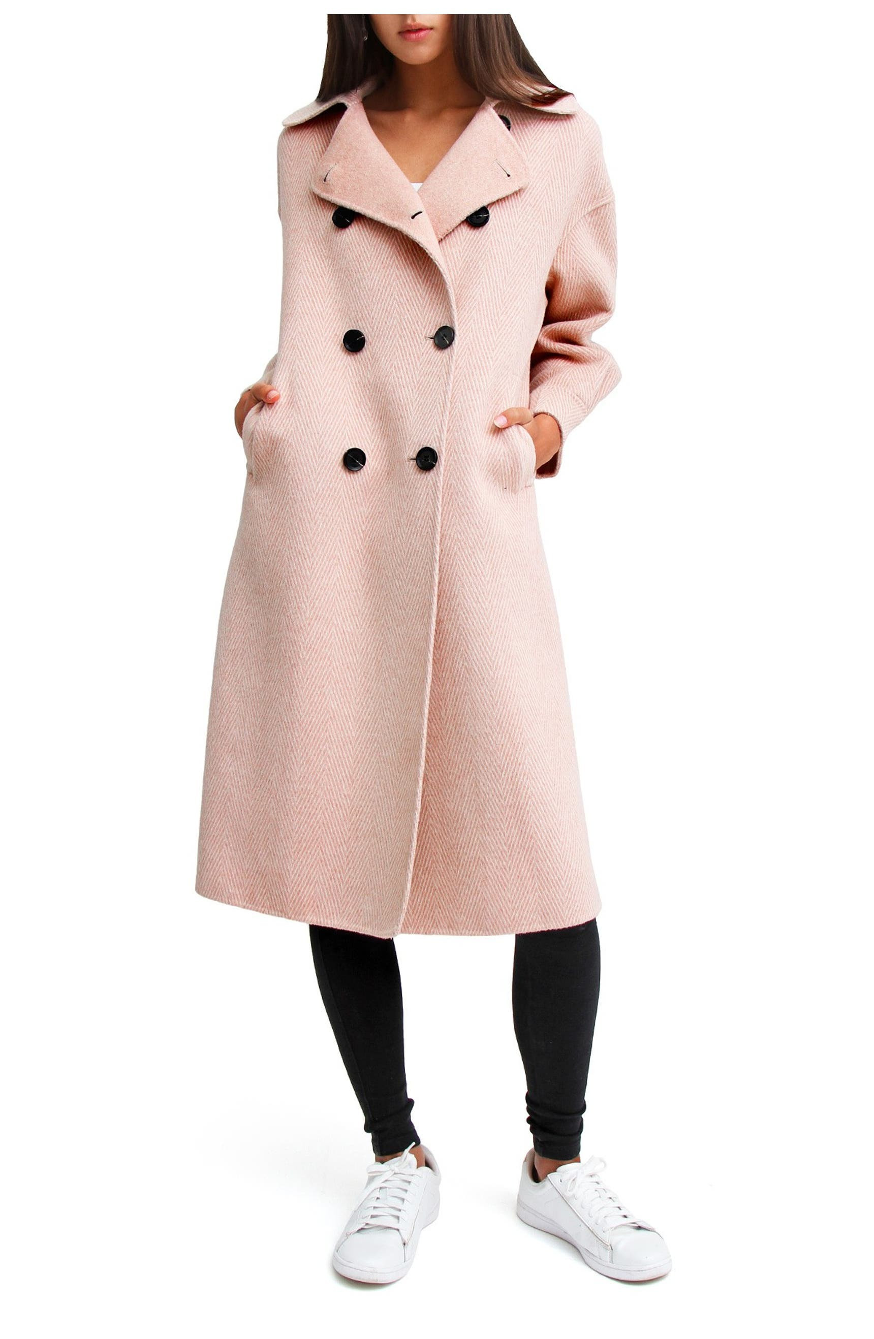 Dream Lover Double Breasted Wool Blend Coat | Nordstromrack | Nordstrom Rack