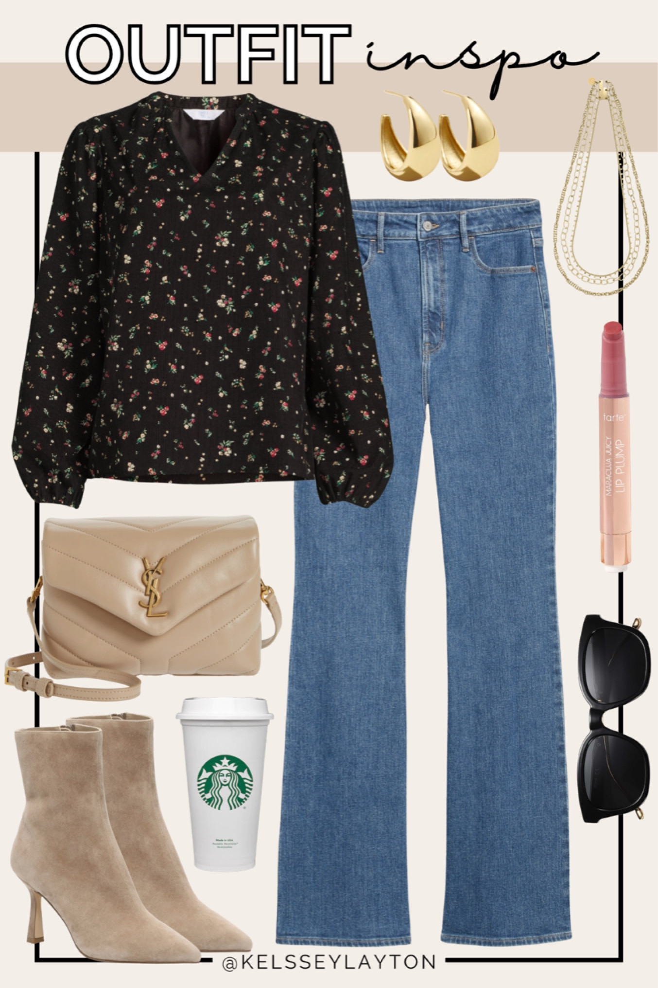 Outfit idea, Walmart outfit, Walmart fashion, ysl bag, time and tru 

#LTKSeasonal #LTKfindsunder50 #LTKstyletip