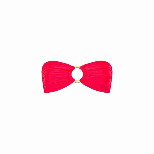Strapless Bandeau Bikini Top - Cherry Crush | Kulani Kinis US