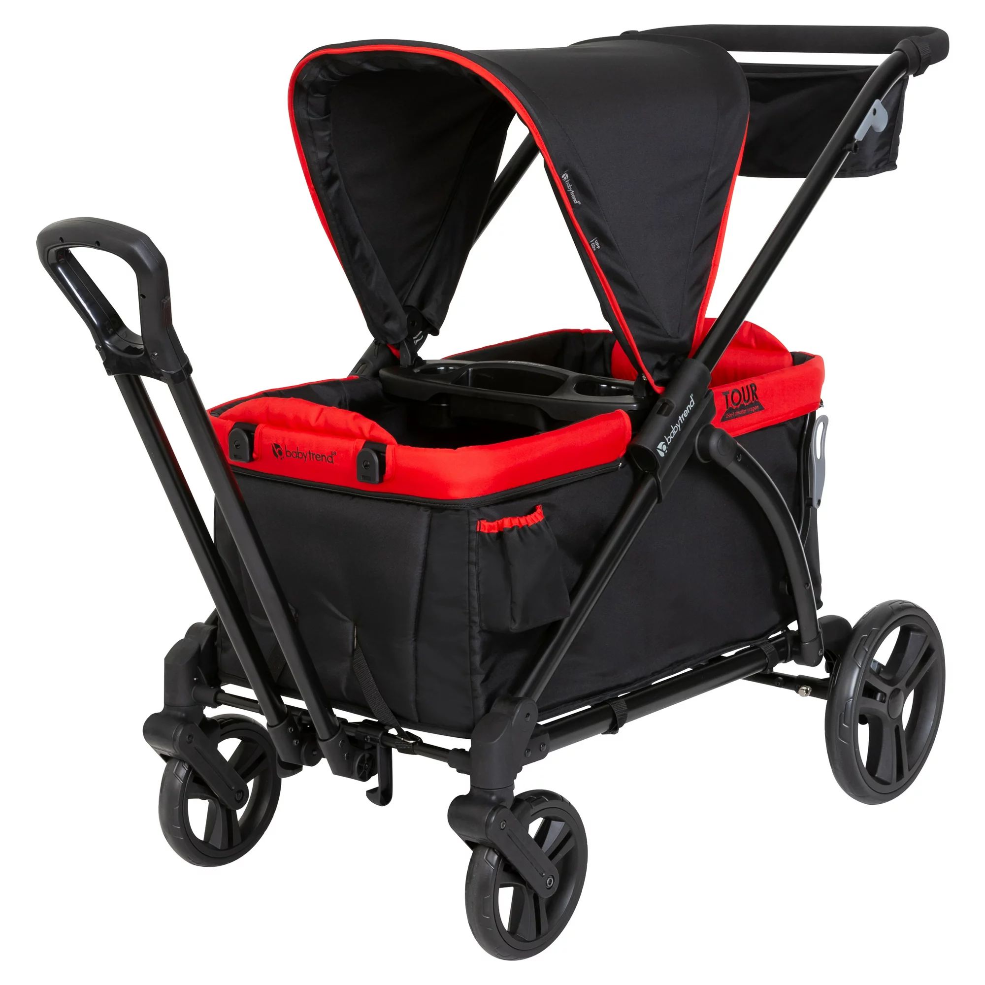Baby Trend Mars Red Tour 2-in-1 Stroller Wagon | Walmart (US)