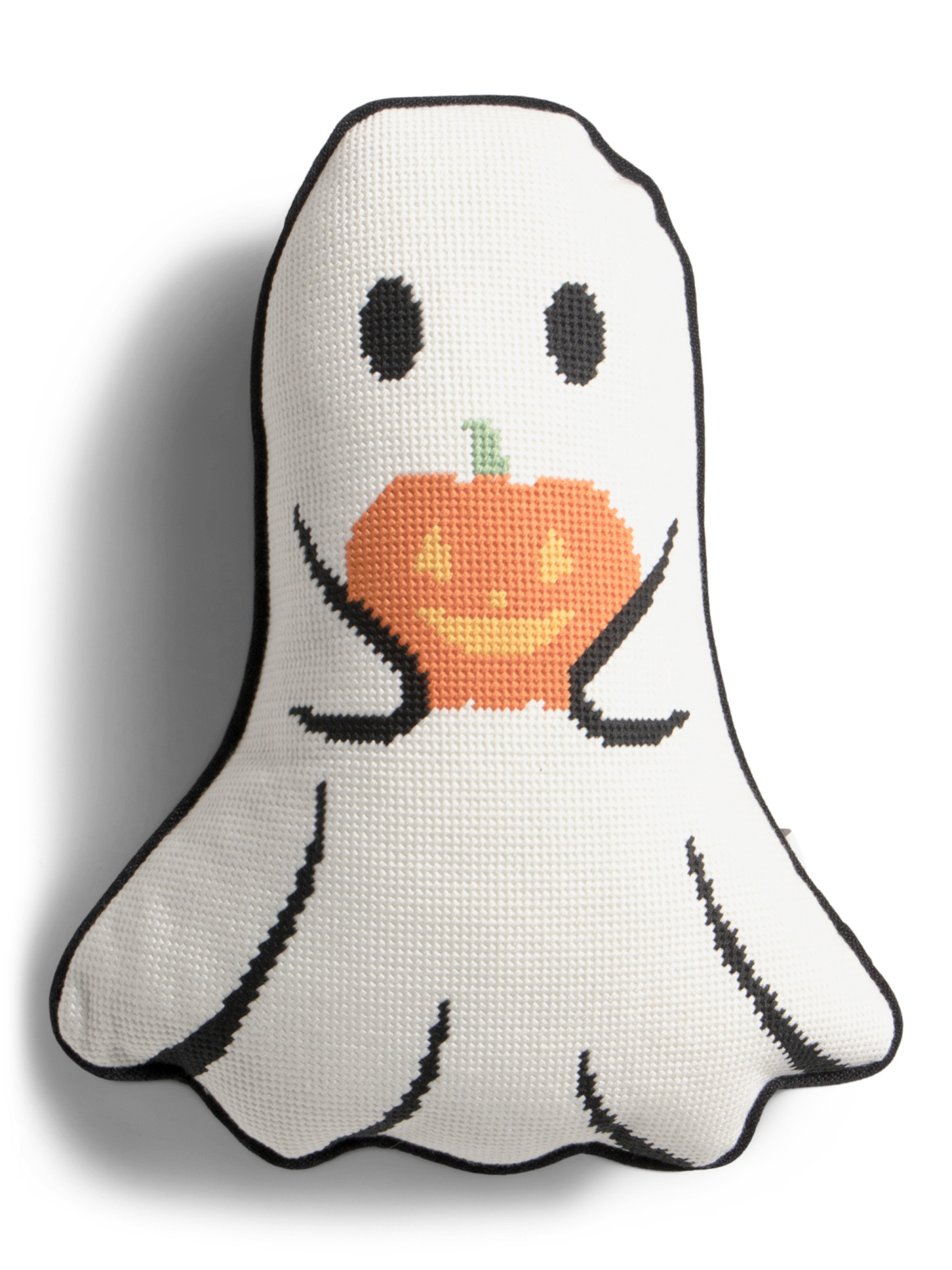 11x15 Shaped Ghost Jack Needlepoint Pillow | TJ Maxx