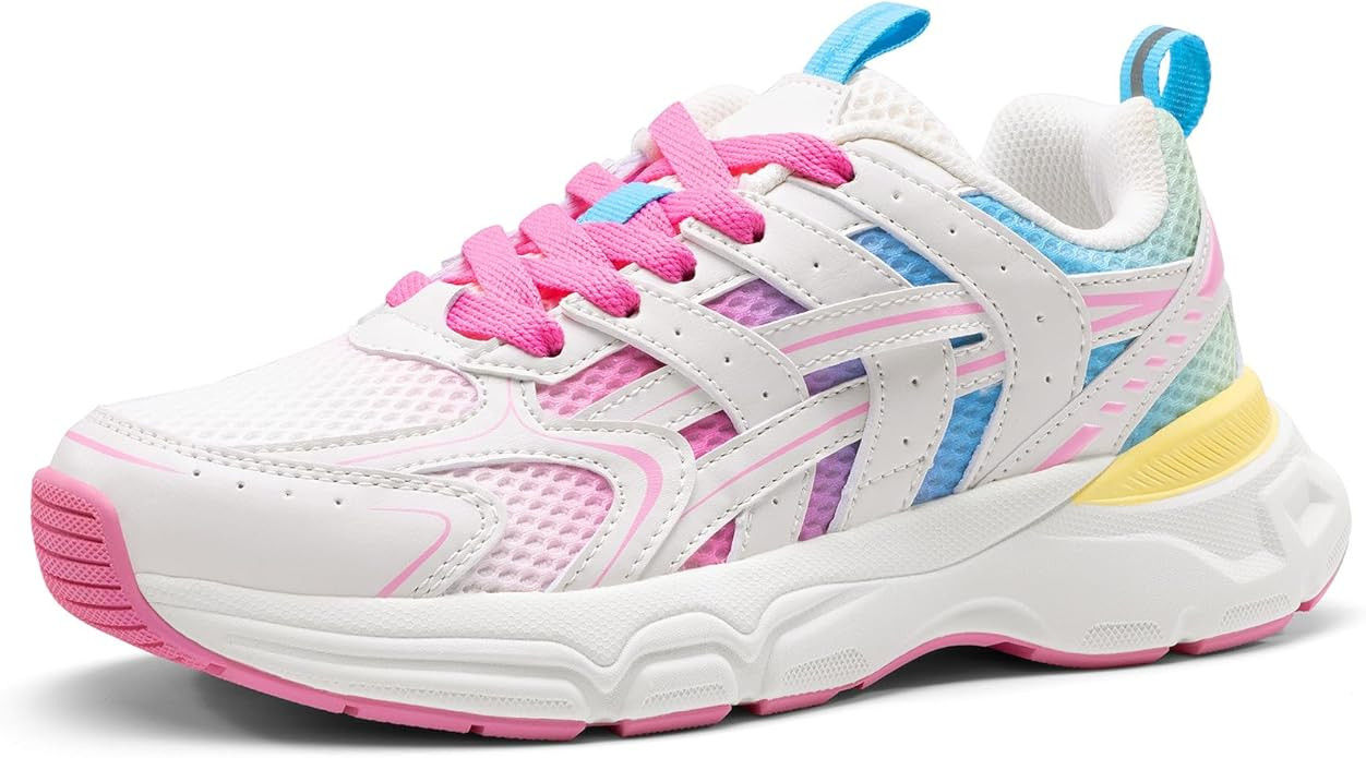 DREAM PAIRS Kids Sneakers Boys Girls Lace-up Tennis Shoes Unisex-Child LilLegends Lightweight Bre... | Amazon (US)