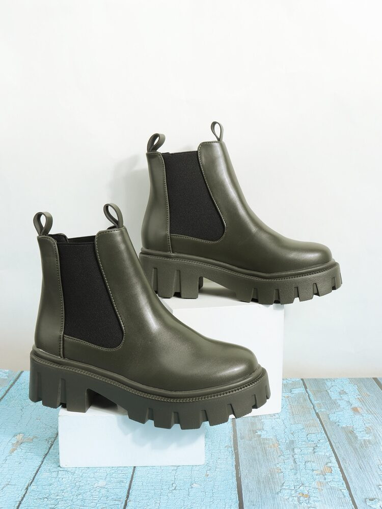 Slip On Chelsea Boots | SHEIN